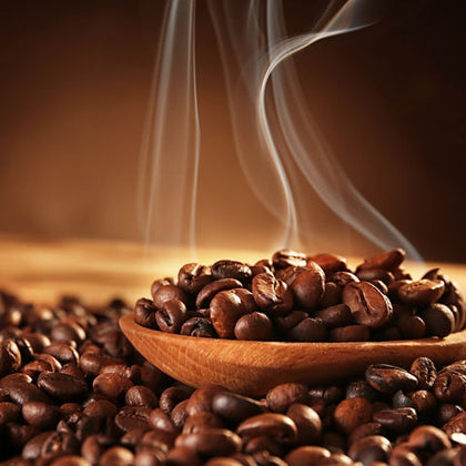 Roasted coffee beans