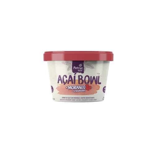 Petruz Acai Bowl Strawberry, 2 Pack