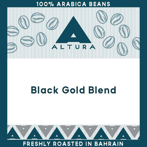 Roasted Coffee Beans - Black Gold Blend (Dark Roast)