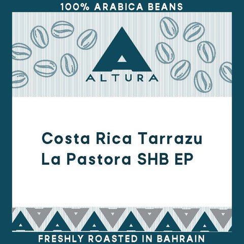 Roasted Coffee Beans - Costa Rica Tarrazu La Pastora SHB EP (Medium Roast)