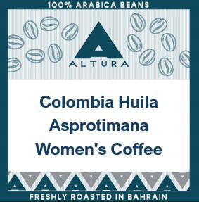 Roasted Coffee Beans - Colombia Huila Asprotimana Women's Coffee (Medium Roast)