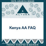 Roasted Coffee Beans - Kenya AA FAQ (Medium Roast)