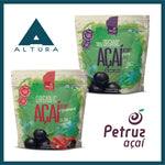 Petruz Organic Acai with Guarana + Pure Organic Acai (Unsweetened), 2 Pack