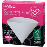 HARIO V60 Paper Filter with Box