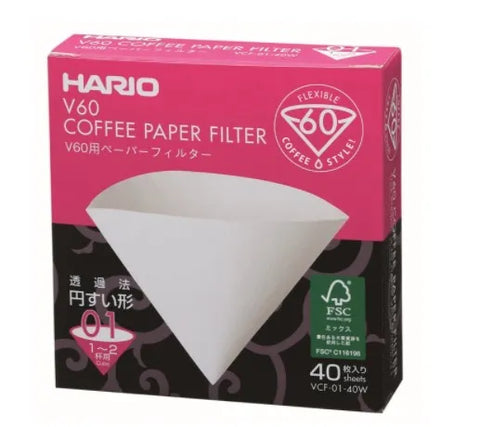 HARIO V60 Paper Filter with Box